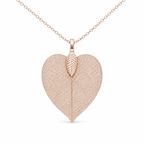 Foglia Vera Heart Leaf Necklace