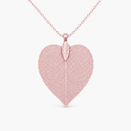 Foglia Vera Heart Leaf Necklace