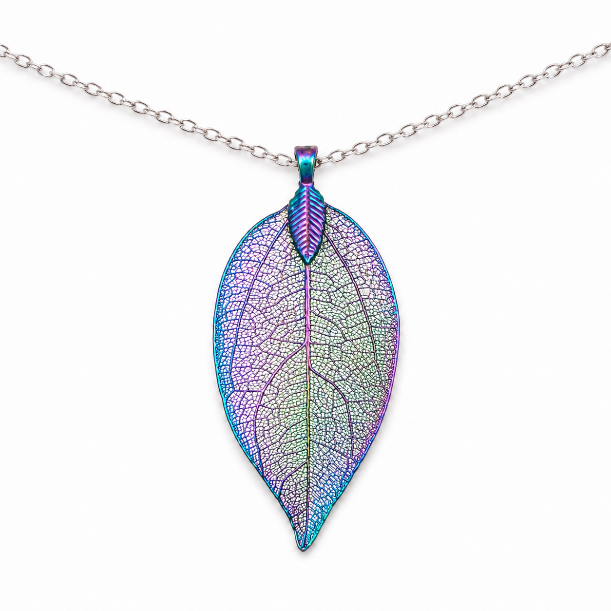 Foglia Vera Natural Leaf Necklace