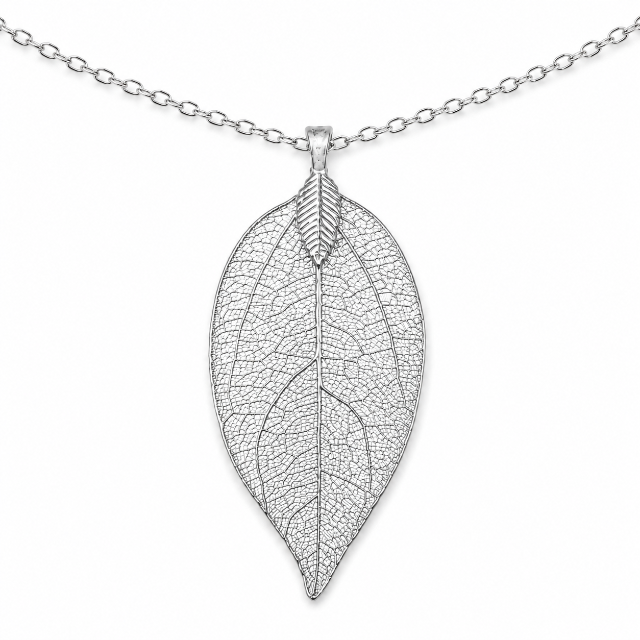 Foglia Vera Natural Leaf Necklace