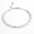 Light Stone Beaded Bracelet