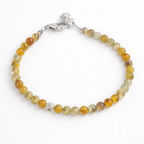 Quartz Beaded Bracelet