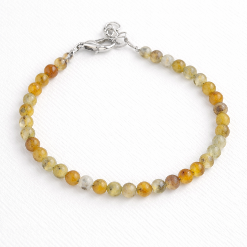 Quartz Beaded Bracelet