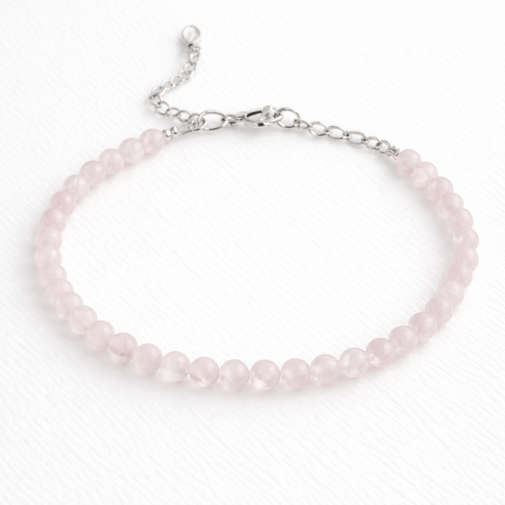Quartz Beaded Bracelet