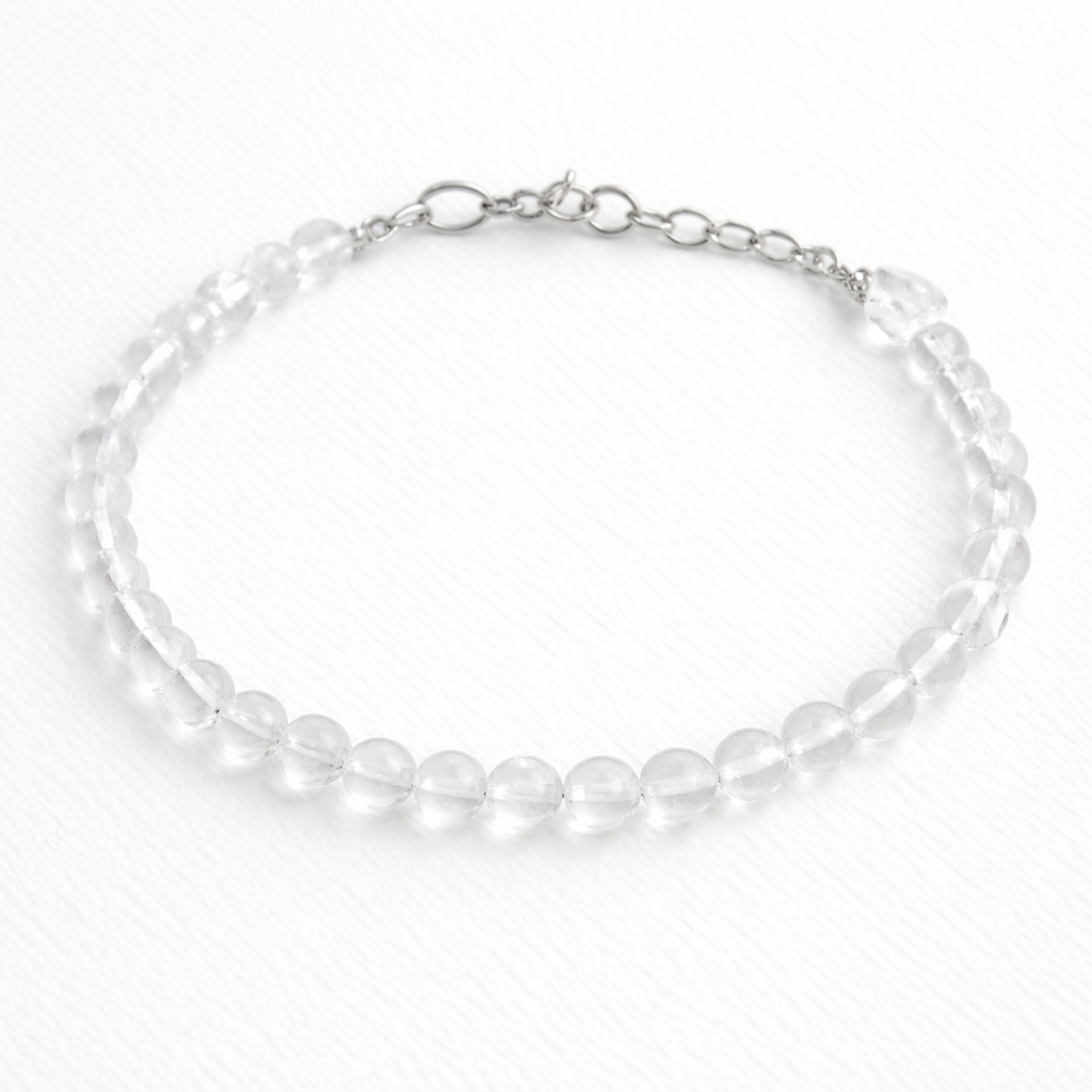 Quartz Beaded Bracelet