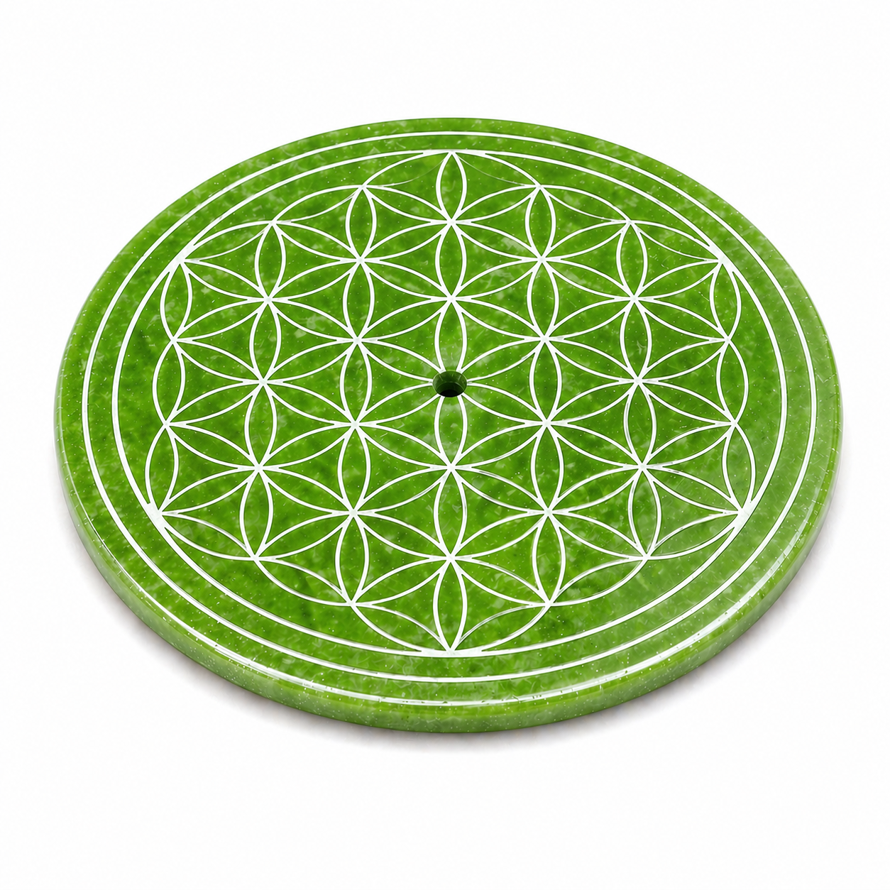 Flower of Life - Stone Incense Holder