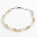Quartz Beaded Bracelet