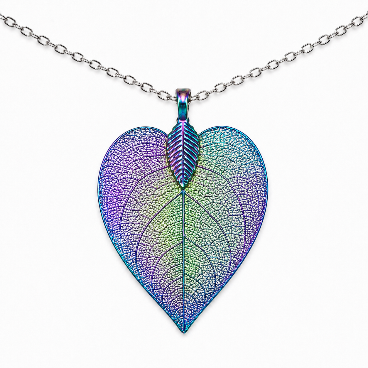 Foglia Vera Heart Leaf Necklace