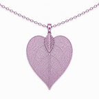 Foglia Vera Heart Leaf Necklace