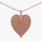 Foglia Vera Heart Leaf Necklace