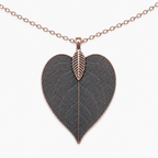 Foglia Vera Heart Leaf Necklace