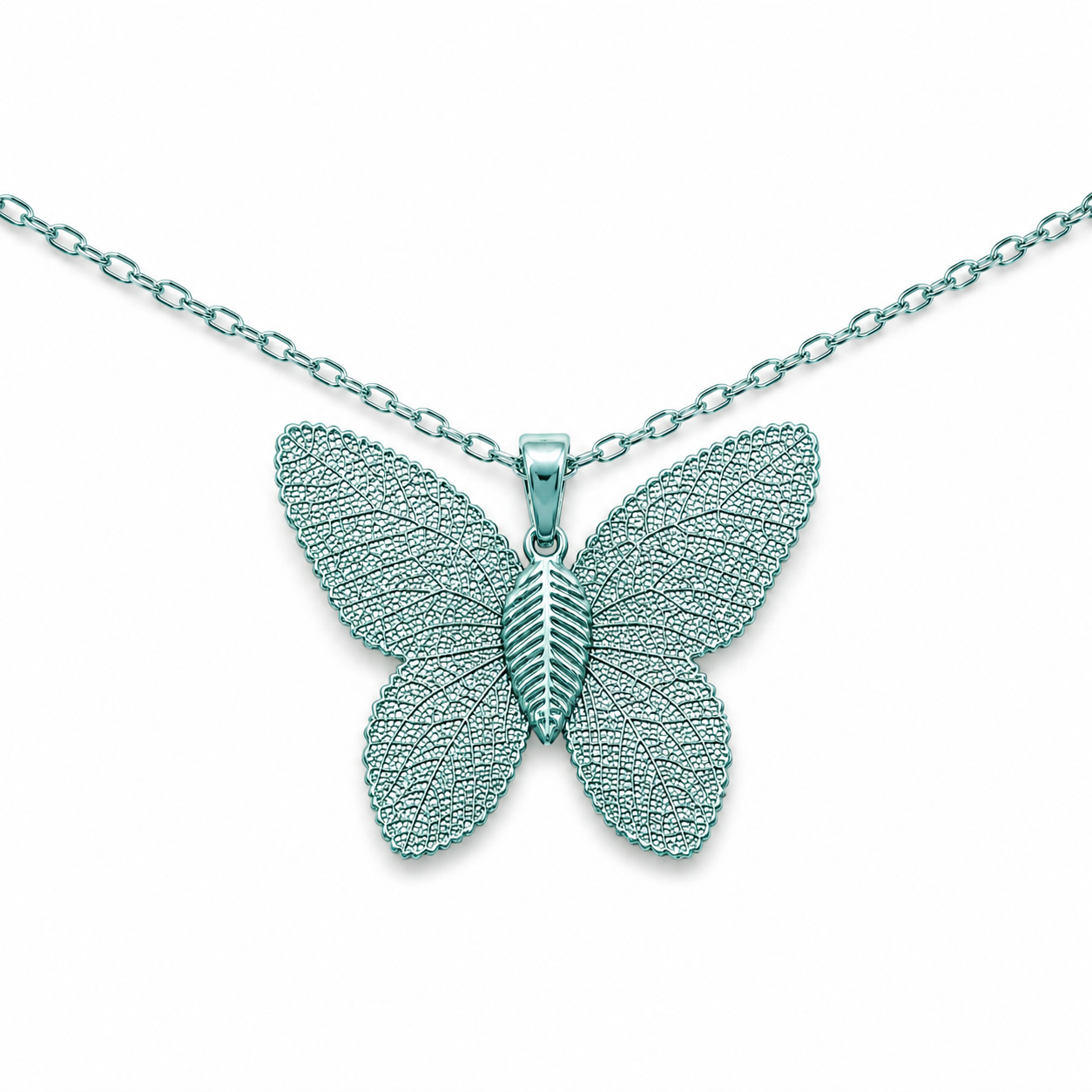 Foglia Vera Butterfly Leaf Necklace