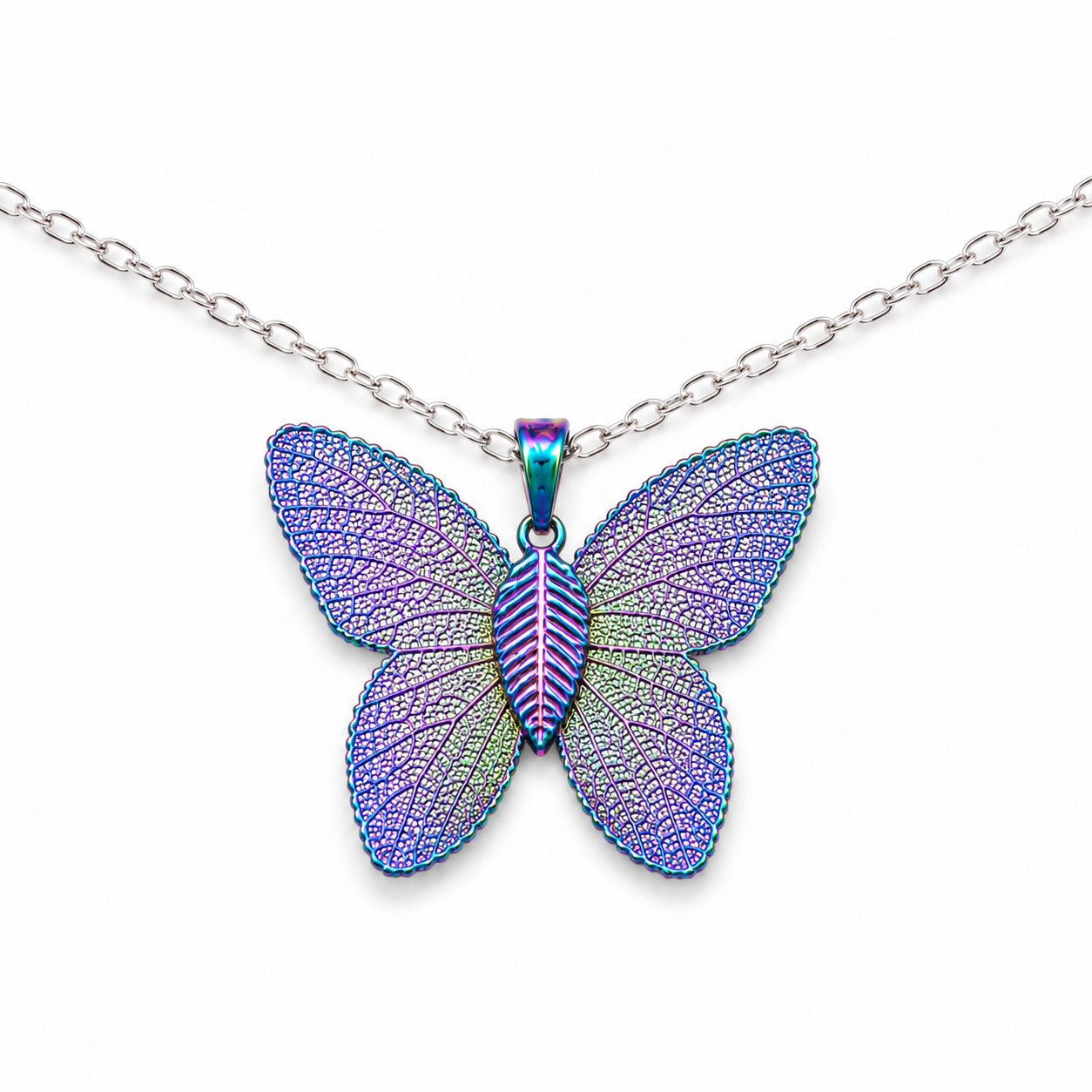 Foglia Vera Butterfly Leaf Necklace