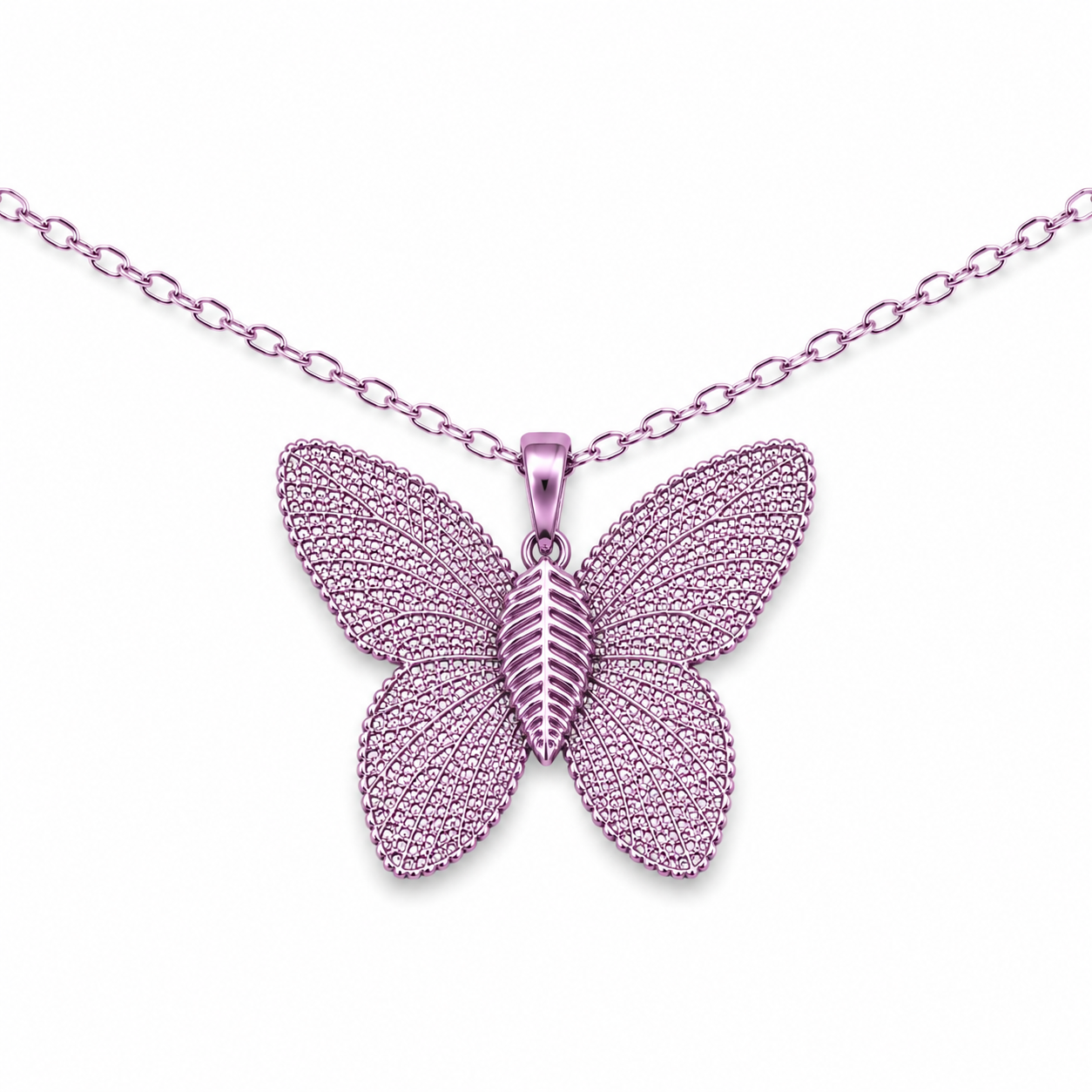 Foglia Vera Butterfly Leaf Necklace