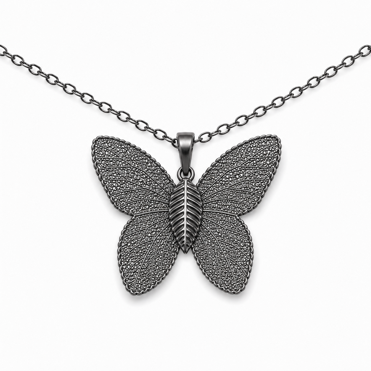 Foglia Vera Butterfly Leaf Necklace