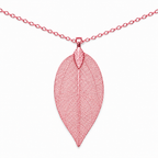 Foglia Vera Natural Leaf Necklace