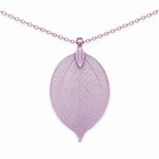 Foglia Vera Natural Leaf Necklace