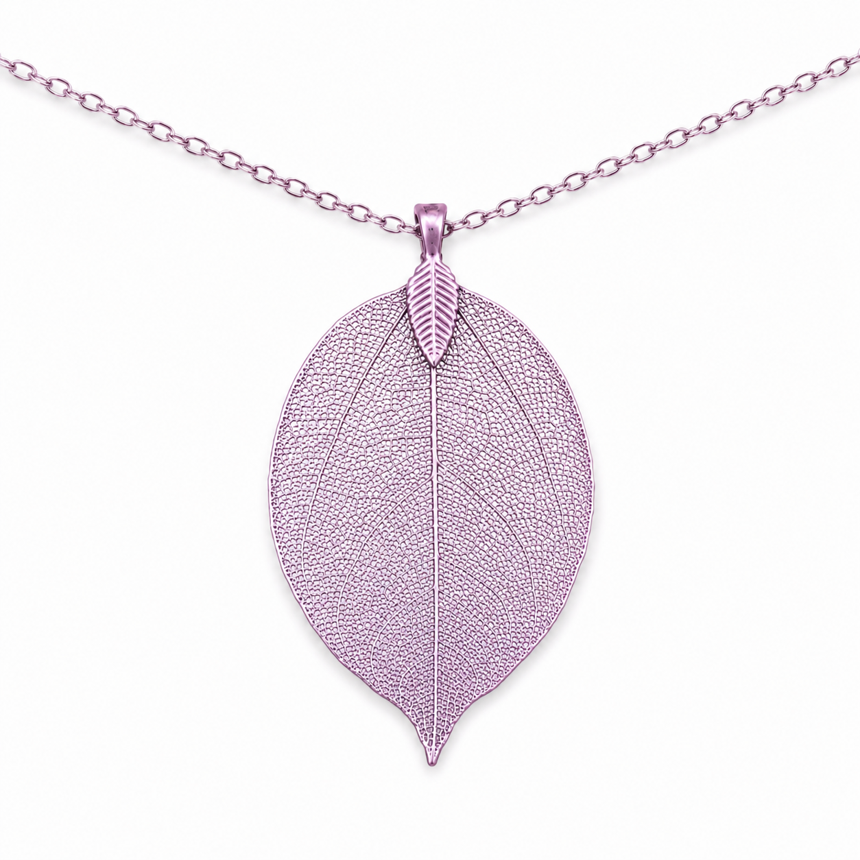Foglia Vera Natural Leaf Necklace