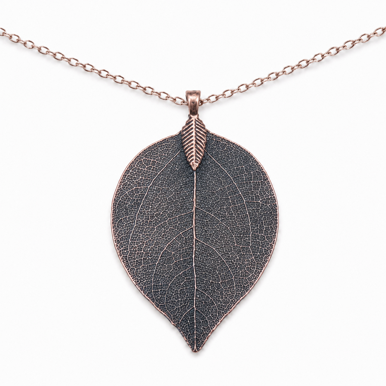 Foglia Vera Natural Leaf Necklace