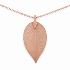 Foglia Vera Natural Leaf Necklace