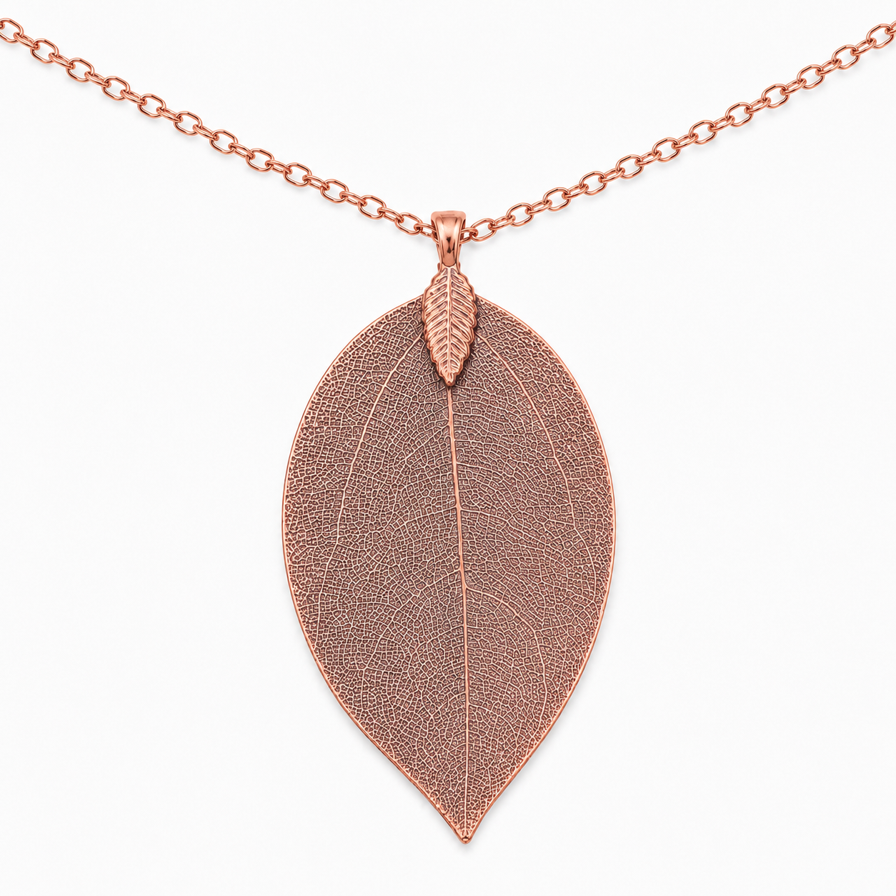 Foglia Vera Natural Leaf Necklace